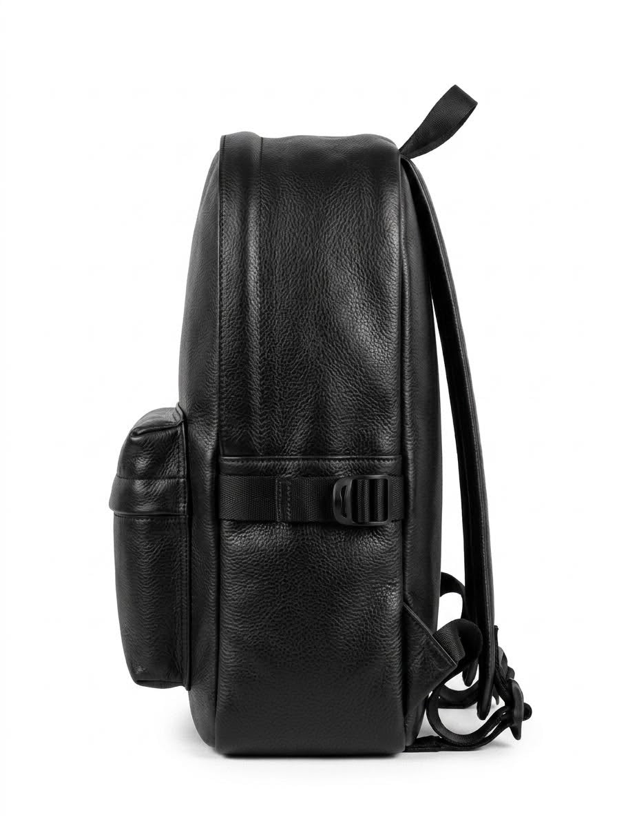 Premium PU Leather Backpack – Laptop & Travel Bag